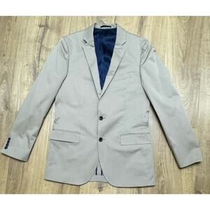 J Crew Ludlow Blazer Men’s Size 40L Beige Larusmiani Cotton Twill Sport Coat